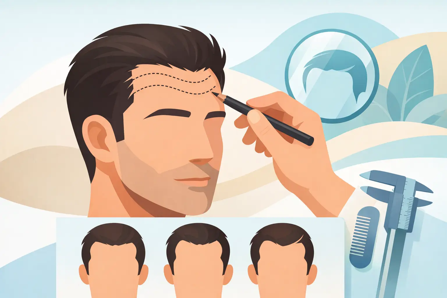 Hairline Design: Choosing a Natural Shape